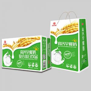 吉庆同福高钙早餐奶饮品1x20盒标箱