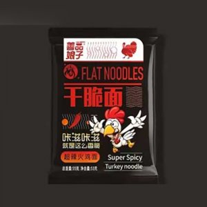 善品娘子干脆面超辣火鸡面味55克袋装