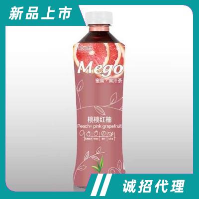 优乐滋桃桃红柚果汁茶饮料