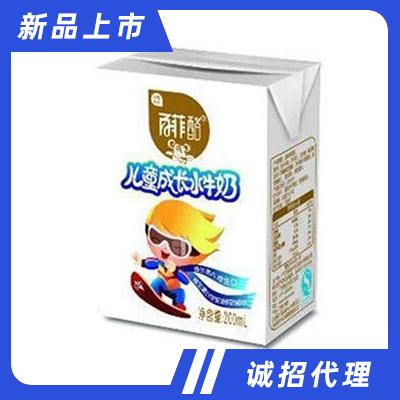 百菲儿童成长牛奶200ml