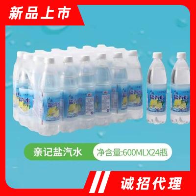 親記上海盐汽水柠檬水运动后饮品600×24瓶夏季冷饮招商
