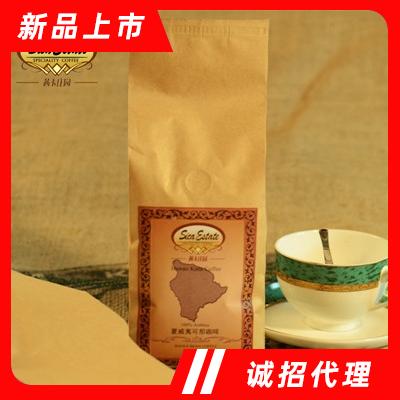 茜卡至醇系列夏威夷可那咖啡无糖炭火烘焙咖啡豆香醇咖啡饮料