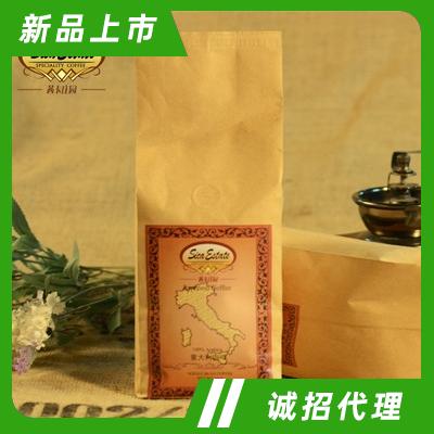 茜卡至醇系列意大利咖啡无糖炭火烘焙咖啡豆保质期12个月