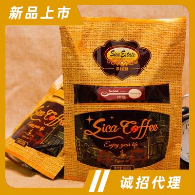 茜卡庄园速溶系列炭火烘焙含糖三合一速溶咖啡加班醒神饮品炭烧咖啡