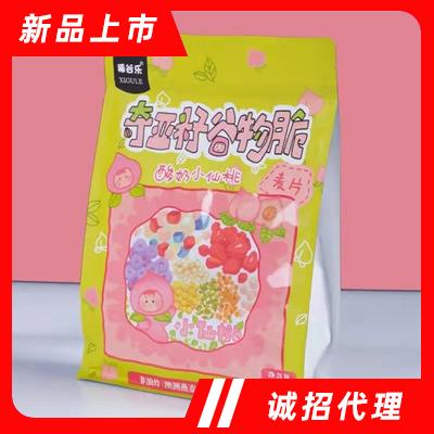 稀谷乐冲饮品固体饮料代餐粉奇亚籽谷物燕麦片代餐麦片招商代理酸奶仙桃