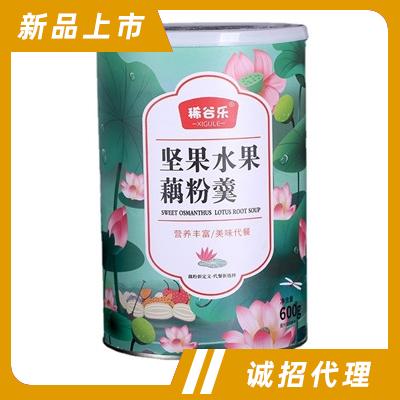 稀谷乐藕粉坚果水果藕粉羹速溶莲藕粉可配营养早餐冲饮品代餐