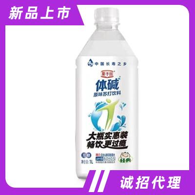 栗子园体碱原味苏打1L