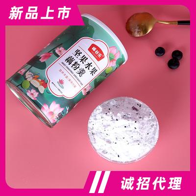 稀谷乐藕粉坚果水果藕粉羹速溶莲藕粉可配营养早餐冲饮品代餐600克