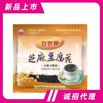 豆世界320g芝麻豆腐花冲饮品招商