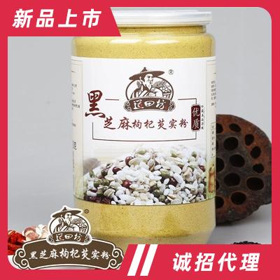道田坊黑芝麻枸杞茨实粉养生粉营养代餐冲调即食五谷杂粮厂家批发