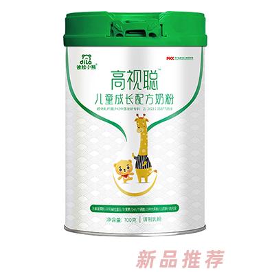 迪拉小熊高视聪儿童成长配方奶粉