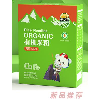 欧贝聪有机米粉盒装 高钙+高铁