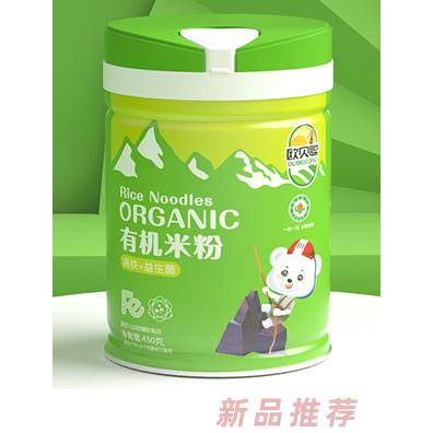 欧贝聪有机米粉罐装 高铁+益生菌