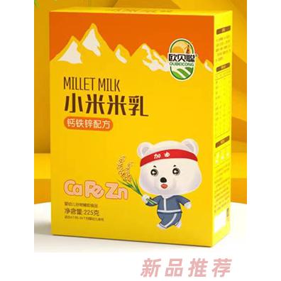 欧贝聪小米米乳盒装 钙铁锌