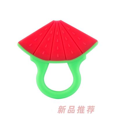 萌嘟嘟双色水果硅胶牙胶-西瓜