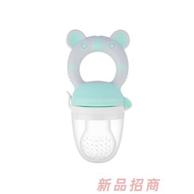 萌嘟嘟卡通咬咬乐浅蓝