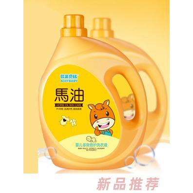欧莱贝比马油婴儿多效倍护洗衣液