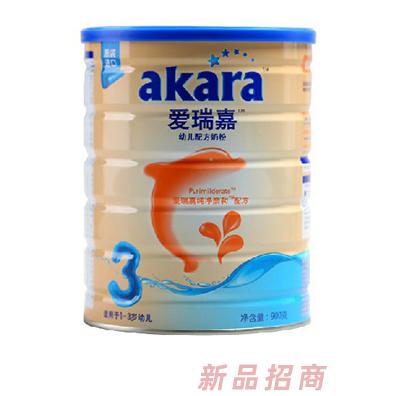 爱瑞嘉纯净亲和配方奶粉3段