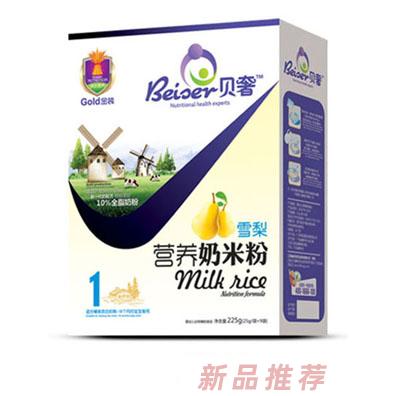 贝奢雪梨营养奶米粉 盒装