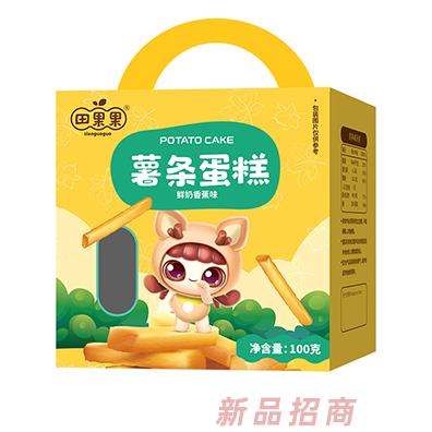 田果果薯条蛋糕 鲜奶香蕉味