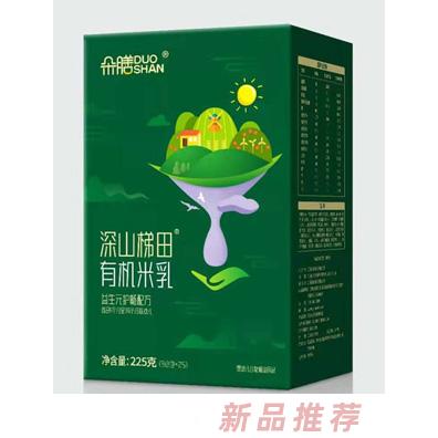 朵膳深山梯田有机米乳-益生元护畅配方盒装