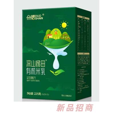 朵膳深山梯田有机米乳-益生菌配方盒装