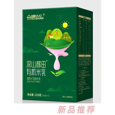 朵膳深山梯田有机米乳-高铁VC盒装