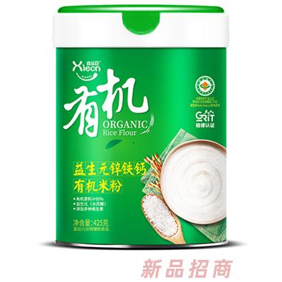 喜乐臣益生元钙铁锌有机米粉