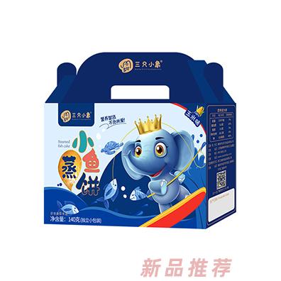 多可三只小象小鱼饼 玉米味