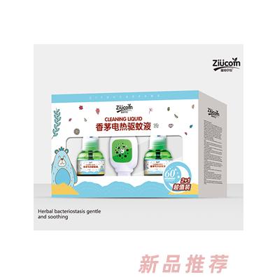 滋幼草坊香茅电热驱蚊液套装