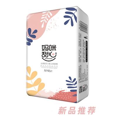 妈咪甜心云感轻芯纸尿裤M46片