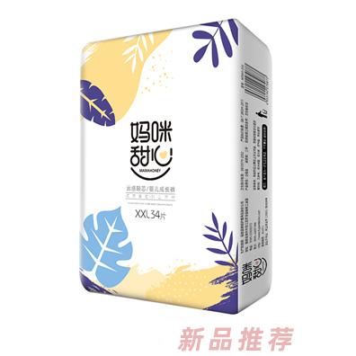 妈咪甜心云感轻芯拉拉裤XXL34片