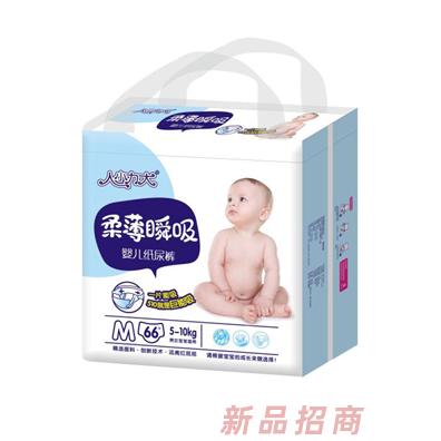 人小力大婴儿纸尿裤M