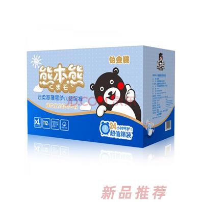熊本熊铂金装纸尿裤XL码