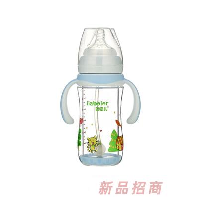 佳呗尔玻璃奶瓶蓝色