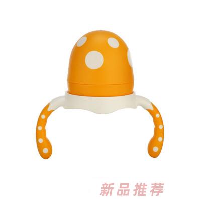 佳呗尔硅胶奶瓶橙色