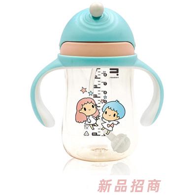 菲尼贝贝B2221防喷漏PPSU吸管杯240ml