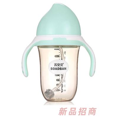 苏安贝A8011超宽口PPSU奶瓶-280ml
