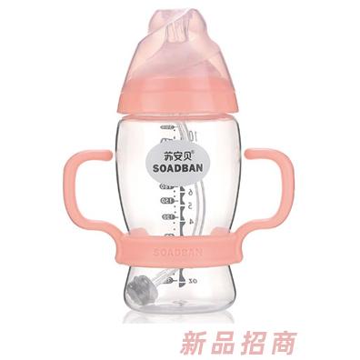 苏安贝A8002冰淇淋宽口PP奶瓶-300