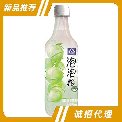 茶语山泉果茶苏打泡泡梅茶500ml