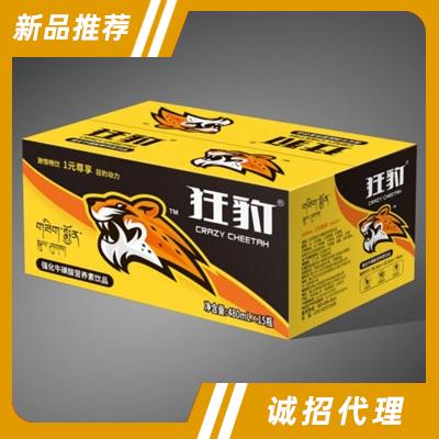狂豹强化牛磺酸营养素饮品480mlX15瓶（箱装）
