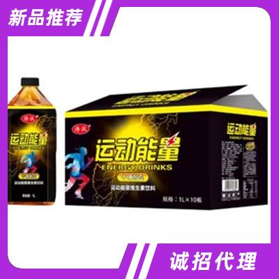 济沃运动能量牛磺酸型维生素饮料1L×10瓶