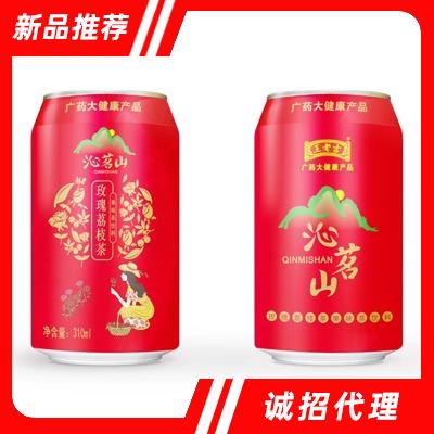 王老吉沁茗山玫瑰荔枝茶310ml