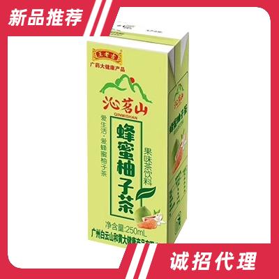 王老吉沁茗山蜂蜜柚子茶果味茶饮料250ml
