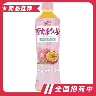 中沃果味茶百香果红茶530ml