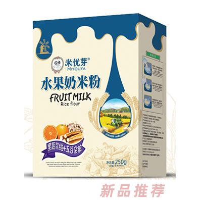 米优芽水果奶米粉-果蔬多维+五谷杂粮盒装
