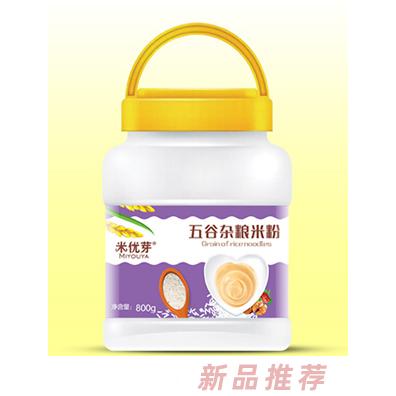 米优芽五谷杂粮米粉通明桶装