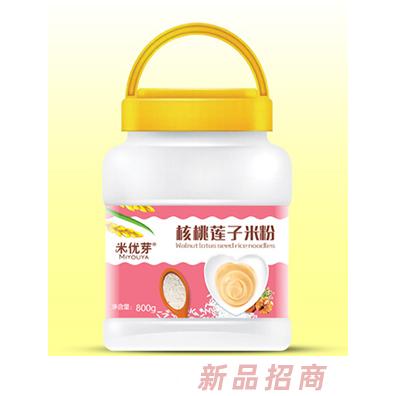 米优芽核桃莲子米粉通明桶装