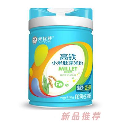 米优芽小米胚芽米粉-高铁+益生菌听装