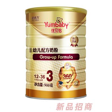 优贝怡幼儿配方奶粉900克3段